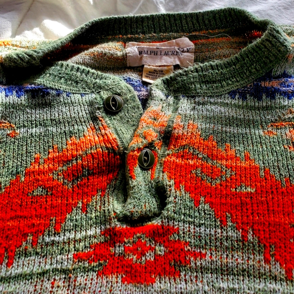 Denim and Supply Ralph Lauren Southwestern "Knit" Henley